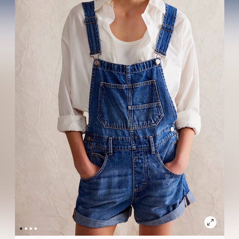 Free People Ziggy Overall Shortall